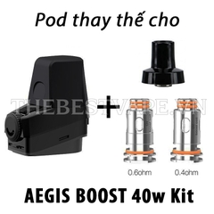 Geekvape - AEGIS BOOST ( 40w ) KIT - Cartridge ( pod rỗng )