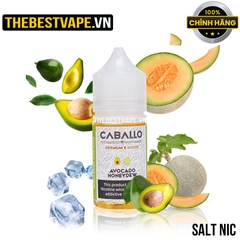 Caballo - AVOCADO HONEYDEW ( Dưa Lưới Bơ Lạnh ) - Salt Nicotine