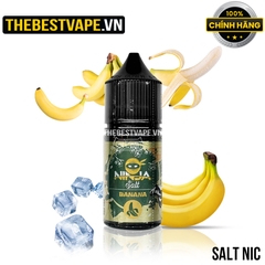 Ninja - BANANA ( Chuối Lạnh ) - Salt Nicotine