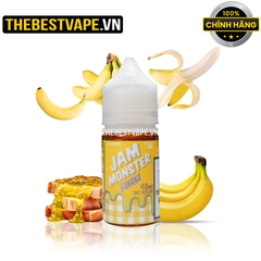 Monster Vape Labs ( Jam Monster ) - BANANA ( Mứt Chuối ) - Salt Nicotine