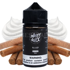 Nasty Juice - SILVER BLEND TOBACCO ( Xì gà vanilla lạnh ) - Freebase