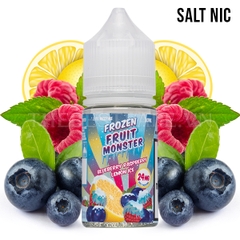 Frozen Fruit Monster - BLUEBERRY RASBERRY LEMON ICE ( Việt Quất Mâm Xôi Đỏ Chanh Lạnh ) - Salt Nicotine