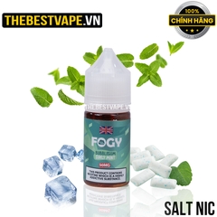 Fogy - BUBBLEGUM CURLY MINT ( Kẹo SingGum Bạc Hà Lạnh ) - Salt Nicotine