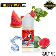 Tokyo ( Super Cool ) - BURST WATERMELON ( Dưa Hấu Siêu  Lạnh ) - Salt Nicotine