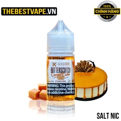 District One 21 & 80V  - BUTTERSCOTCH ( Bánh Butterscotch ) - Salt Nicotine