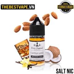 Five Pawns ( Original Series ) - CASTLE LONG ( Dừa Nướng Hạnh Nhân Vanila Rượu Bourbon Kentucky ) - Salt Nicotine