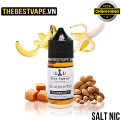 Five Pawns ( Original Series ) - GRANDMASTER  ( Đậu Phộng Chuối Caramel ) - Salt Nicotine