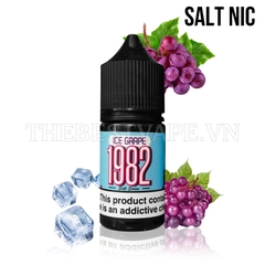 1982 - ICE GRAPE ( Nho Lạnh ) - Salt Nicotine