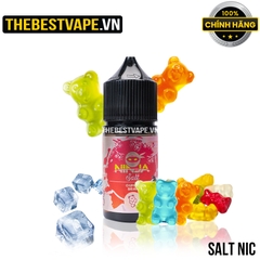 Ninja  - GUMMY BEAR ( Kẹo Gấu Lạnh ) - Salt Nicotine