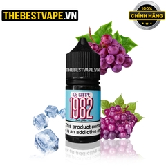 1982 - ICE GRAPE ( Nho Lạnh ) - Salt Nicotine