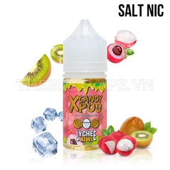 Xcandy Pod - LYCHEE KIWI ( Vải Kiwi Lạnh ) - Salt Nicotine