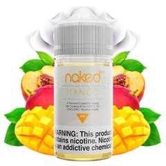 Naked Mango ( Đào Xoài Kem Lạnh ) FREEBASE 60ml - Tinh dầu vape Mỹ chính hãng Naked100