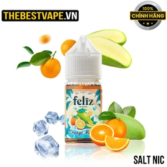 Feliz - ORANGE MANGO ( Cam  Xoài Lạnh ) - Salt Nicotine