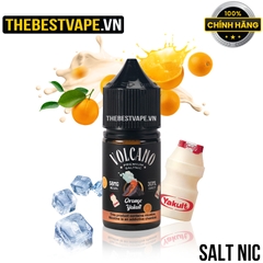 Volcano - ORANGE YAKULT ( Cam Sữa Yakult Lạnh ) - Salt Nicotine