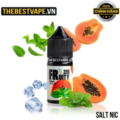 Frozen Fruity - PAPAYA SPEARMINT ( Đu Đủ Bạc Hà Lạnh ) - Salt Nicotine