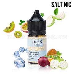 Deko - PASSION FRUITS KIWI GUAVA ( Chanh Dây Kiwi Ổi Lạnh ) - Salt Nicotine