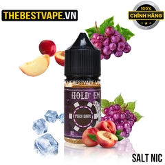 Hold'em - PEACH GRAPE ( Đào Nho Lạnh ) - Salt Nicotine