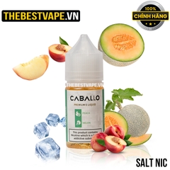 Caballo - PEACH MELON ( Đào Dưa Lưới Lạnh  ) - Salt Nicotine