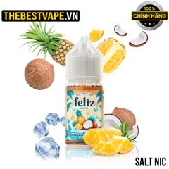 Feliz - PINEAPPLE COCONUT ( Dứa Dừa Lạnh ) - Salt Nicotine