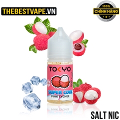 Tokyo ( Super Cool ) - PINK LYCHEE ( Vải Hồng Siêu Lạnh ) - Salt Nicotine