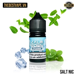 Calm Down - SPEARMINT ( Kẹo Bạc Hà Lạnh ) - Salt Nicotine