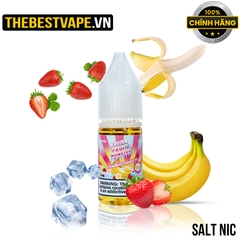 Monster Vape Labs ( Frozen Fruit ) - STRAWBERRY BANANA ICE ( Dâu Tây Chuối Lạnh ) - Salt Nicotine