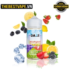 7 Daze MFG ( Fusion ) - STRAWBERRY BLACKBERRY LEMON ( Dâu Tây Dâu Tằm Chanh Lạnh ) - Freebase