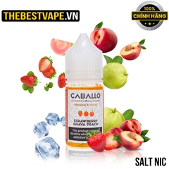 Caballo - STRAWBERRY GUAVA PEACH ( Dâu Tây Ổi Đào Lạnh ) - Salt Nicotine