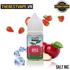 7 Daze MFG ( Reds Apple ) - STRAWBERRY ICED ( Táo Dâu Lạnh ) - Salt Nicotine