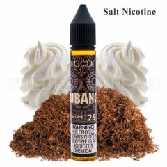 Tinh dầu vape mỹ SaltNicotine Cubano 25Ni