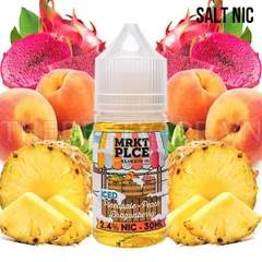 Mrkt Plce - PINEAPPLE PEACH DRAGONBERRY ( Dứa Đào Thanh Long Đỏ ) - Salt Nicotine