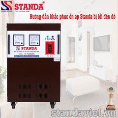 Ổn áp STANDA báo đèn đỏ + cách khắc phục lỗi ổn áp tại nhà 