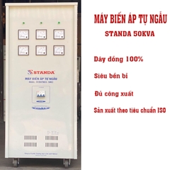 Biến Áp Standa 50kVA Dây Đồng 100%