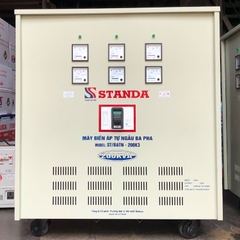 Biến áp tự ngẫu Standa 200KVA thế hệ mới