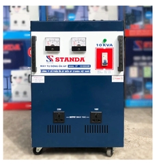 Ổn áp Standa 10KVA dải 90V dây đồng new