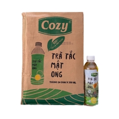 Trà tắc mật ong chai đóng gói 24 chai/thùng