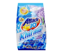 Bột giặt Attack hương Oải hương 3,8kg