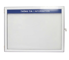 Bảng thông tin treo tường - Mặt từ trắng Hàn quốc