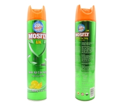 Bình xịt muỗi Mosfly Fik hương Chanh chai 600ml
