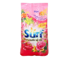Bột giặt Surf hương Nước xả vải 6kg