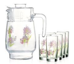 Bộ bình cốc thủy tinh mẫu 12