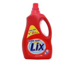 Nước giặt Lix Đậm đặc chai 2kg
