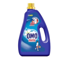 Nước giặt Omo Matic Cửa trước chai 2,7kg