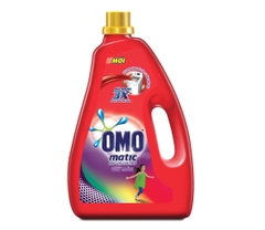 Nước giặt Omo Matic Cửa trên Giữ màu chai 3,8kg
