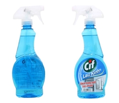 Nước lau kính Cif hương Thơm mát 520ml
