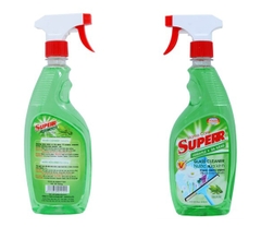Nước lau kính Superr hương Trà xanh 640ml