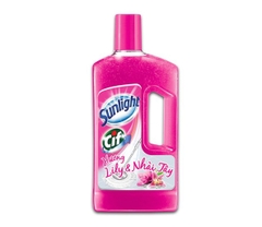 Nước lau sàn Sunlight Cif hương Lily Nhài Tây chai 1kg