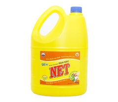 Nước rửa chén Net Sạch Vitamin E hương Chanh can 1,5kg