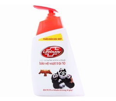 Nước rửa tay Lifebuoy Bảo vệ vượt trội 10 chai 493ml