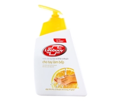 Nước rửa tay Lifebuoy chiết xuất Cam, Chanh chai 481ml